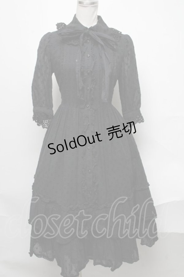 画像1: Angelic Pretty / Camilleワンピース  黒 S-25-02-11-056-AP-OP-HR-ZS (1)