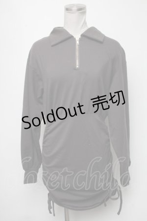 画像: evelyn / スウェットタイトワンピース  グレー S-25-02-13-062-LO-OP-AS-ZT057