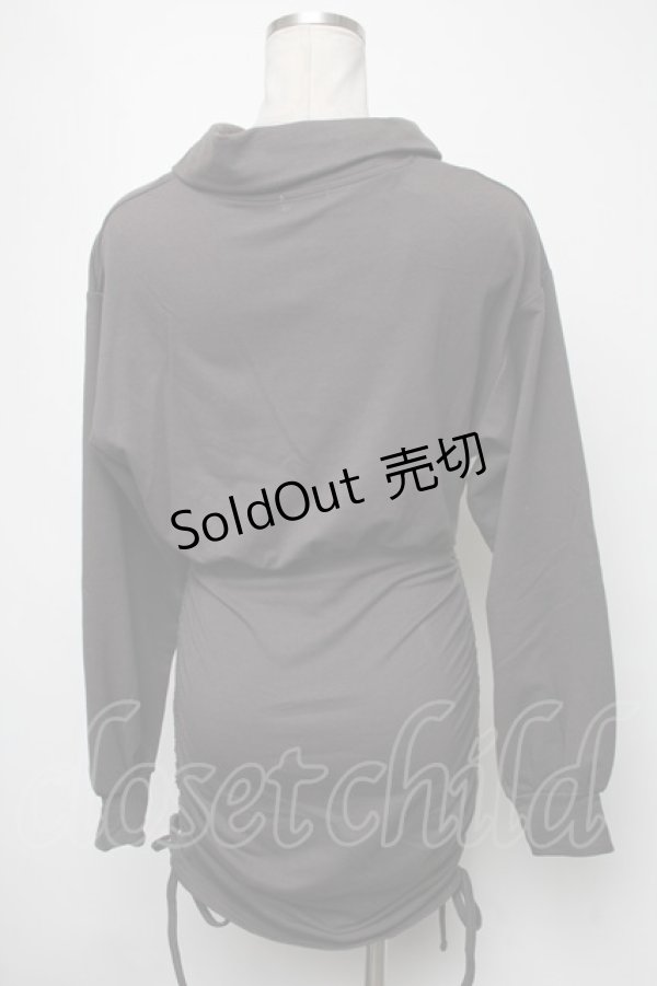 画像2: evelyn / スウェットタイトワンピース  グレー S-25-02-13-062-LO-OP-AS-ZT057 (2)