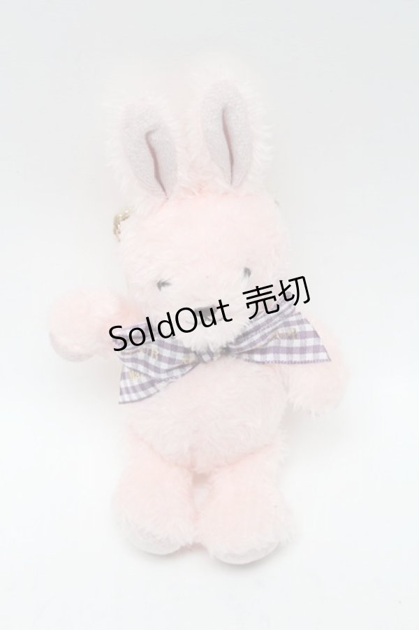 画像1: Maison de FLEUR / ピンクフルールラビットチャーム  ピンク S-25-02-13-002-LO-ZA-AS-ZT168 (1)