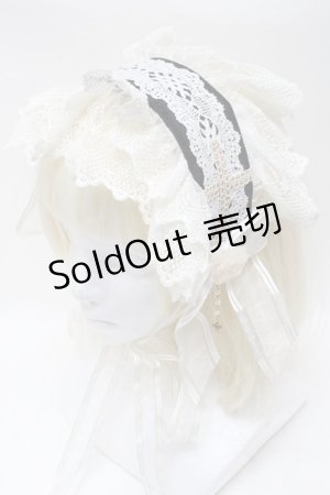 画像: BABY,THE STARS SHINE BRIGHT / MariaのSisterヘッドドレス  黒 S-25-02-13-015-BA-AC-AS-ZS