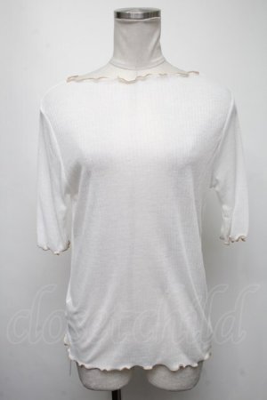画像: axes femme / シアートップス  白 S-25-02-13-028-AX-TO-HR-ZS