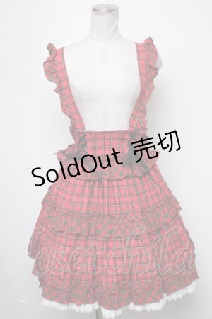画像: Angelic Pretty / Charming Frillスカート  赤 S-25-02-15-060-AP-OP-AS-ZS