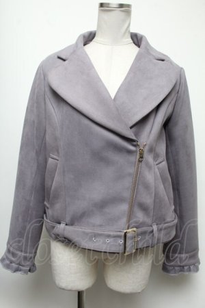 画像: axes femme POETIQUE / フェイクスエードライダース M ブルーグレー S-25-02-17-009-AX-JA-AS-ZT285