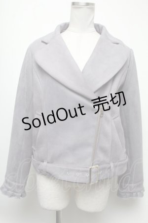 画像: axes femme POETIQUE / フェイクスエードライダース M ブルーグレー S-25-02-17-009-AX-JA-AS-ZT285