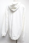 画像2: NieR Clothing / プリントパーカー  白 S-25-02-17-003-PU-TO-AS-ZT328 (2)