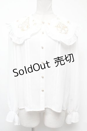 画像: 【SALE】axes femme Kawaii / 【Disney】ファンタジア/ブラウス  白 S-25-02-17-004-AX-BL-HR-ZT497