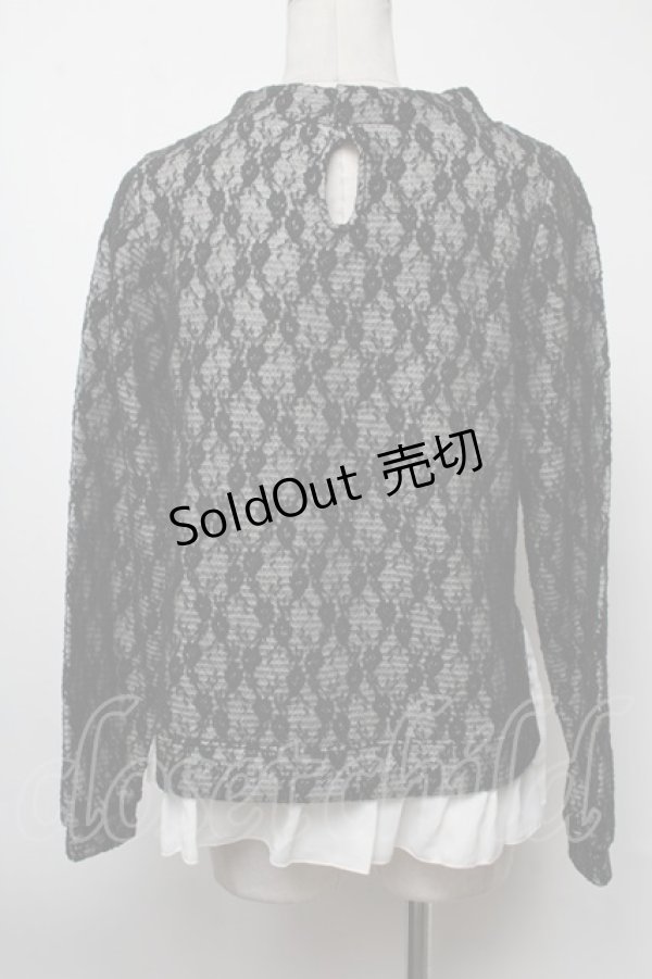 画像2: axes femme / トップス   S-25-02-17-036-AX-TO-SZ-ZI (2)