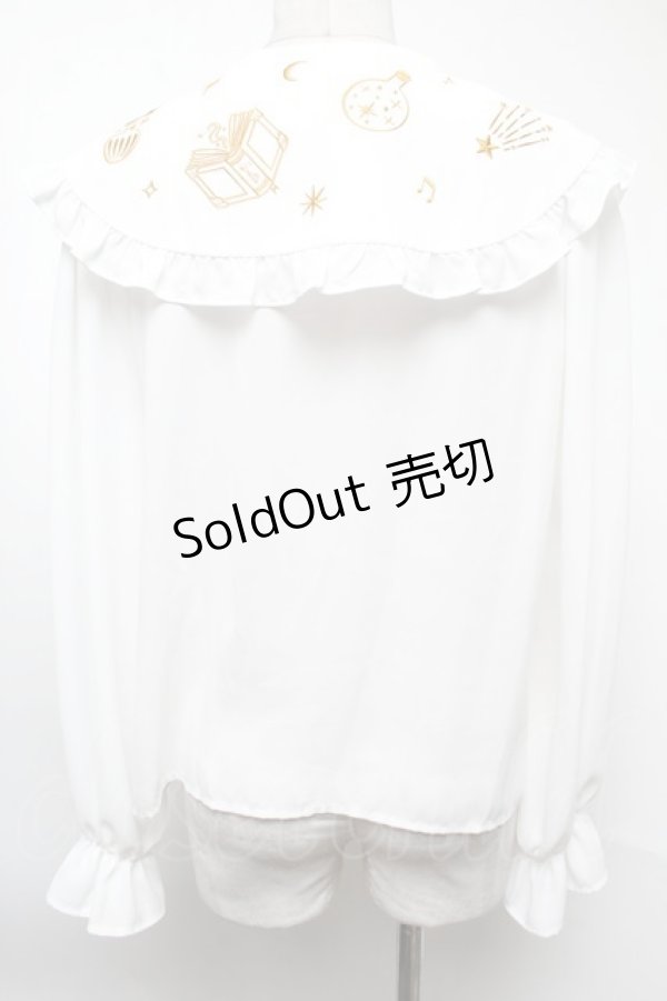 画像2: 【SALE】axes femme Kawaii / 【Disney】ファンタジア/ブラウス  白 S-25-02-17-004-AX-BL-HR-ZT497 (2)