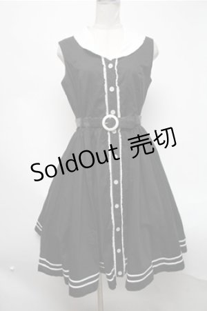 画像: metamorphose / ノースリーブワンピース  黒ｘ白 S-25-02-19-068-ME-OP-AS-ZS