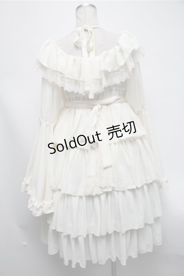 画像2: Vallee lys / Coquelicot Dress ミディアム丈  キナリ S-25-02-19-046-GO-OP-HR-ZS (2)