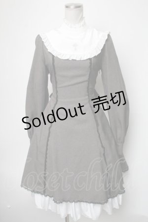 画像: metamorphose / 聖なる乙女のワンピース  グレー S-25-02-21-057-ME-OP-AS-ZS