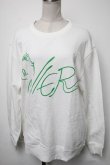 画像1: NieR Clothing / プリントトレーナー  白 S-25-02-21-026-PU-TO-HR-ZY (1)