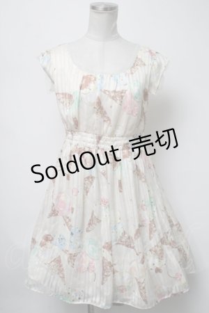 画像: MILK / ICE CREAMミューズドレス  オフ S-25-02-21-047-ML-OP-HR-ZS