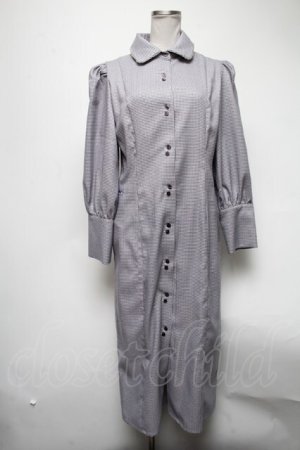 画像: Maison de FLEUR Petite Robe / パフスリーブレトロボタンドレス M ラベンダー S-25-02-25-052-EL-OP-SZ-ZT067