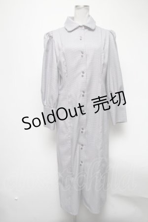 画像: Maison de FLEUR Petite Robe / パフスリーブレトロボタンドレス M ラベンダー S-25-02-25-052-EL-OP-SZ-ZT067