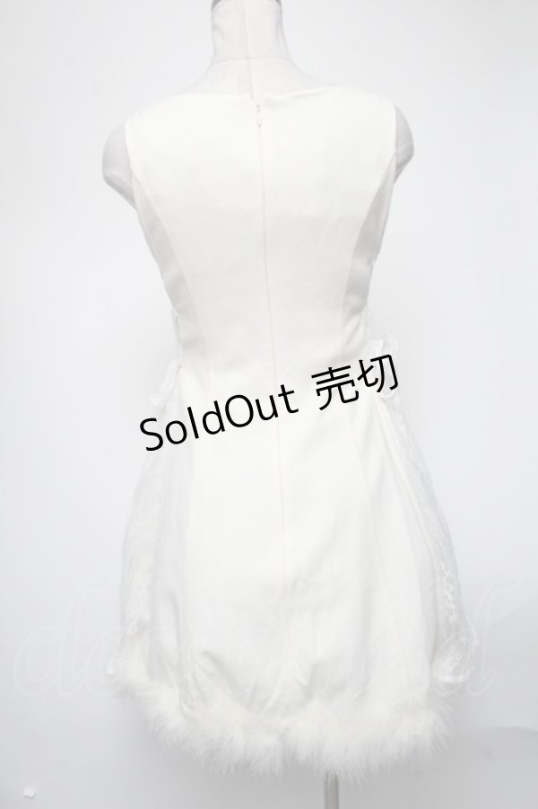 画像2: mille fille closet by LODISPOTTO / プリンセスラパンワンピース M アイボリー S-25-02-25-070-LO-OP-SZ-ZT149 (2)