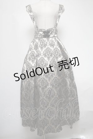 画像: Amavel / Oriental Arabesqueロングスカート  黒ｘゴールド S-25-02-25-072-CA-SK-HR-ZS