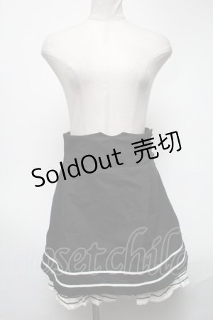 画像: MILK / MY GIRL スカート  黒 S-25-02-25-079-ML-SK-HR-ZS
