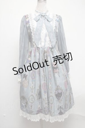 画像: Royal Princess Alice / Perfume Catワンピース  ブルーグレー S-25-02-27-060-LO-OP-AS-ZS