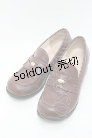 画像: Fi.n.t / ローファーパンプス  ブラウン S-25-02-27-011-CA-SH-HR-ZS