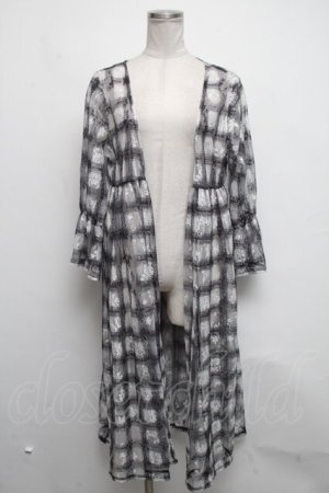 画像: axes femme / レースガウン  黒 S-25-03-01-059-AX-TS-ET-ZI