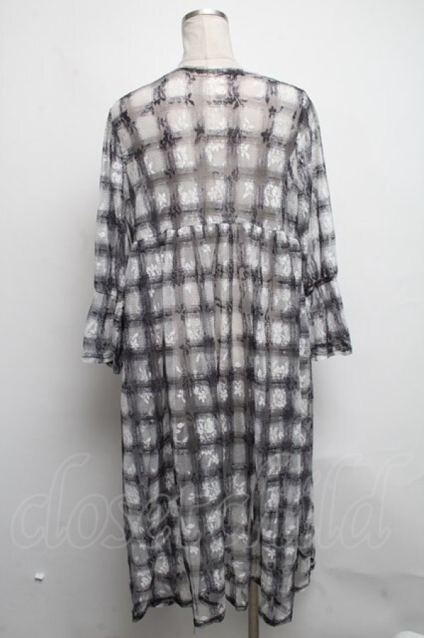 画像2: axes femme / レースガウン  黒 S-25-03-01-059-AX-TS-ET-ZI (2)