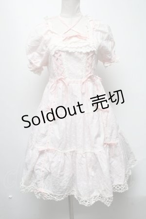 画像: BABY,THE STARS SHINE BRIGHT / はわせドールワンピース  ピンク S-25-03-02-058-BA-OP-HR-ZS