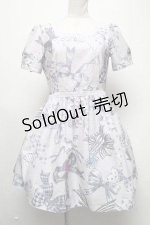 画像: MILK / ロゼリボンドレス  ラベンダー S-25-03-02-060-ML-OP-AS-ZS