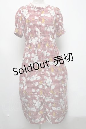 画像: axes femme / ワンピース  赤 S-25-03-02-062-AX-TO-AS-ZI