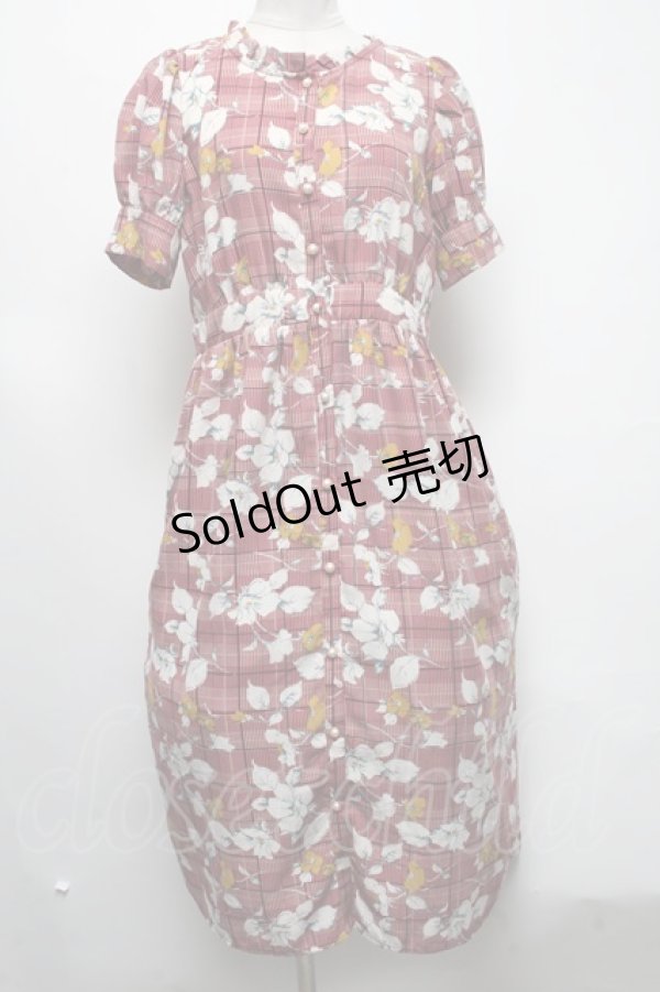 画像1: axes femme / ワンピース  赤 S-25-03-02-062-AX-TO-AS-ZI (1)