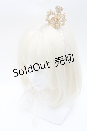 画像: BABY,THE STARS SHINE BRIGHT / 蝶々王冠ヘッドドレス  ゴールド S-25-03-02-003-BA-AC-AS-ZS