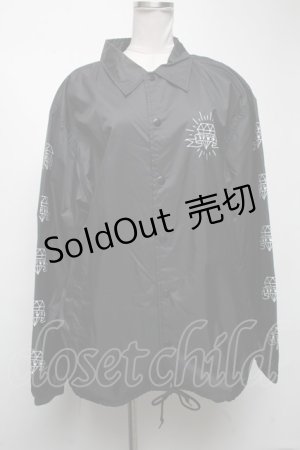 画像: TRAVAS TOKYO / Old memoriesコーチジャケット  黒 S-25-03-02-039-PU-JA-AS-ZS