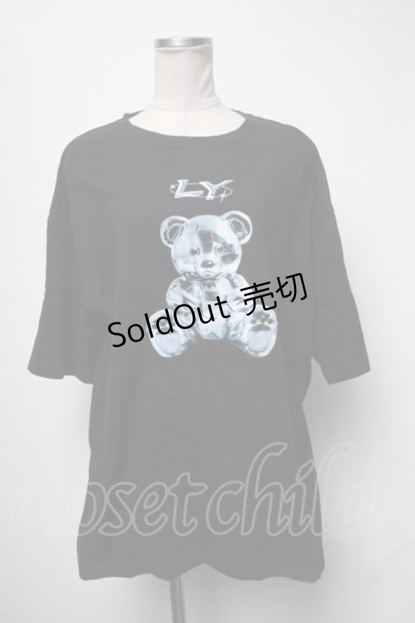 画像1: MILKBOY / MECHANICAL BEAR TEE  黒 S-25-03-02-042-MB-TS-AS-ZS (1)