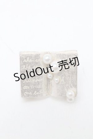 画像: Jane Marple / パールBOOKリング  シルバー S-25-03-06-001-JM-AC-AS-ZS