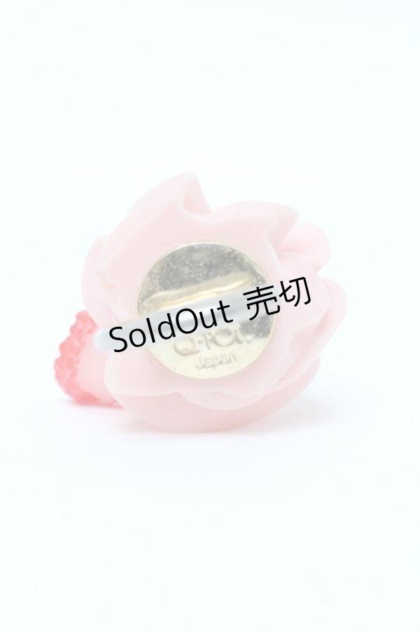 画像2: Q-pot. / ストロベリークリームリング  ピンク S-25-03-06-005-QP-ZA-HR-ZS (2)