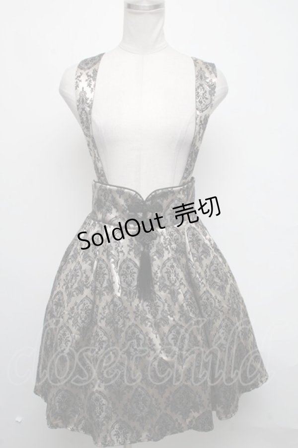 画像1: Amavel / Oriental Arabesque スカート（ミニ丈) M ゴールド S-25-03-06-064-CA-SK-AS-ZS (1)