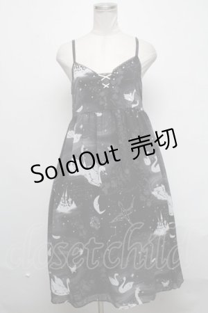 画像: MILK / スワンレイクソワレ  黒 S-25-03-06-066-ML-OP-HR-ZS