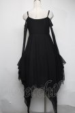 画像2: KILLSTAR / チュールイレヘムワンピース  黒 S-25-03-06-072-PU-TS-AS-ZS (2)
