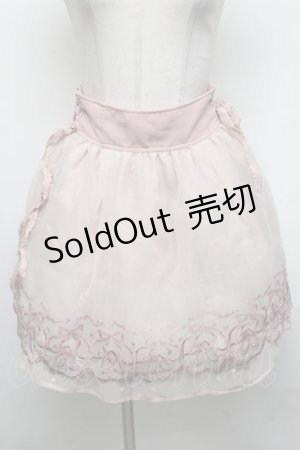画像: LIZ LISA / バレエ刺繍スカート  ピンク S-25-03-06-076-LO-SK-AS-ZS