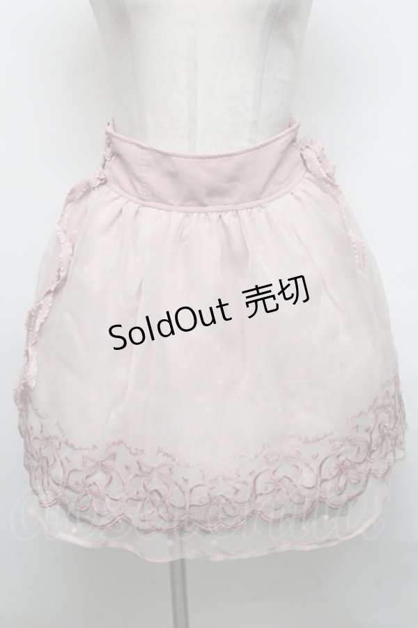 画像1: LIZ LISA / バレエ刺繍スカート  ピンク S-25-03-06-076-LO-SK-AS-ZS (1)