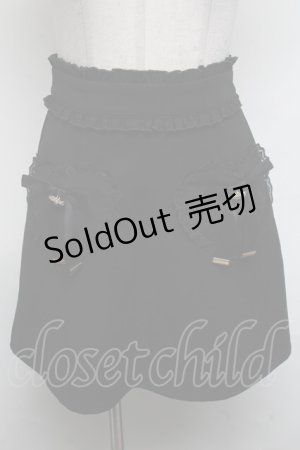画像: Rojita / ハートポケットスカート  黒 S-25-03-06-081-LO-SK-AS-ZS