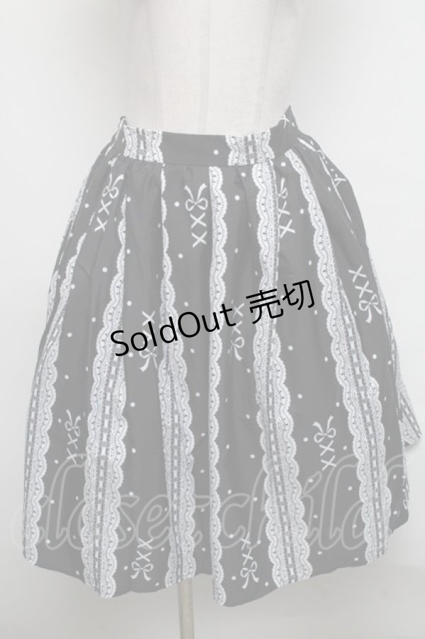 画像1: axes femme kawaii / 2023年福袋スカート  黒 S-25-03-06-083-AX-SK-HR-ZS (1)