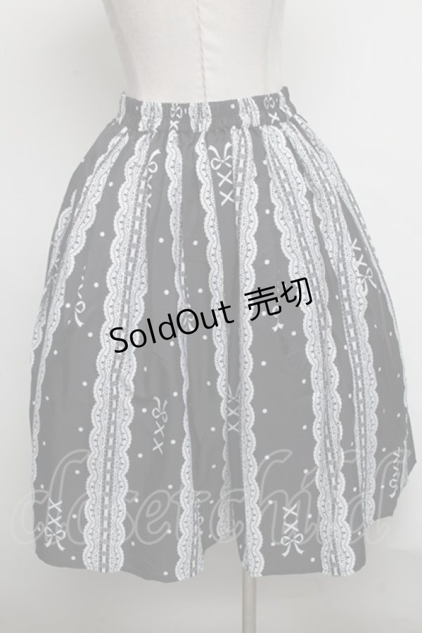 画像2: axes femme kawaii / 2023年福袋スカート  黒 S-25-03-06-083-AX-SK-HR-ZS (2)