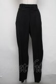 画像1: Jean Paul GAULTIER / HOMME　ウールパンツ 48 黒 S-25-03-06-085-GO-PA-AS-ZS (1)