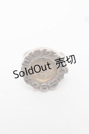 画像: Jane Marple / 時計モチーフリング  シルバー S-25-03-06-002-JM-AC-AS-ZS