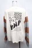 画像2: Candy Stripper / ボーダー袖トップス  オフ S-25-03-06-018-PU-TO-AS-ZS (2)