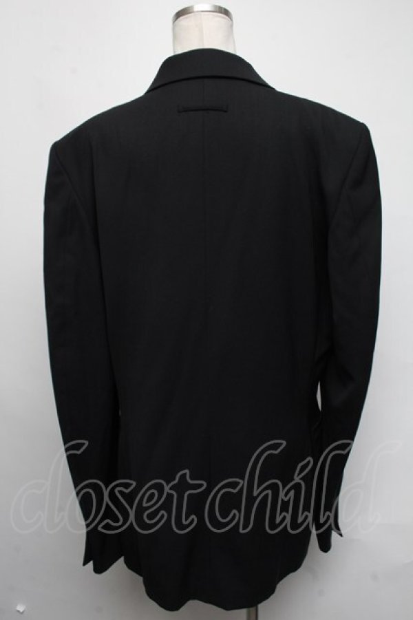 画像2: Jean Paul GAULTIER / CLASSIQUE スナップボタンジャケット 48 黒 S-25-03-06-040-GO-JA-AS-ZS (2)