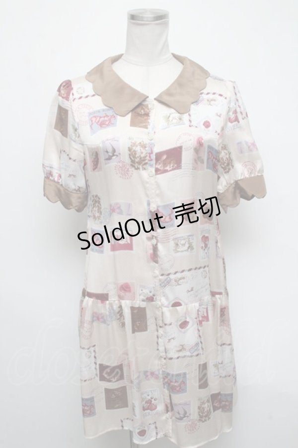 画像1: MILK / Vintage Stampワンピース  オフ S-25-03-06-042-ML-OP-AS-ZS (1)