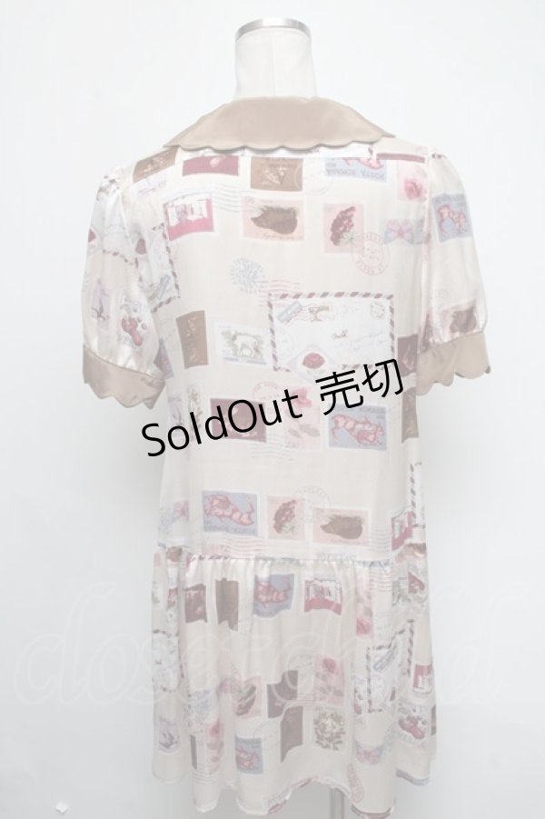 画像2: MILK / Vintage Stampワンピース  オフ S-25-03-06-042-ML-OP-AS-ZS (2)